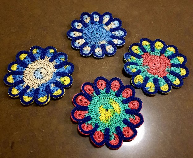 Pretty Petals Coasters